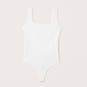 Abercrombie White Tank Bodysuit